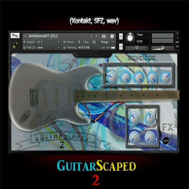 GuitarScaped 2 kontakt sfz