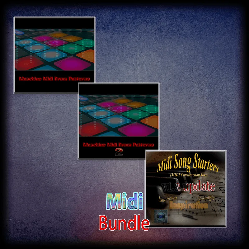 Midi Bundle, Midi chords and more, midi drums
