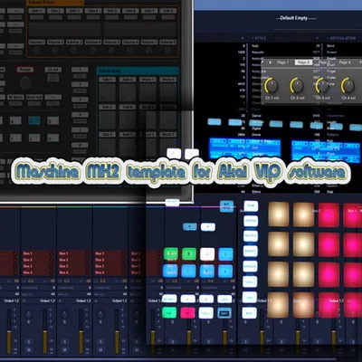 Akai VIP software - Maschine template
